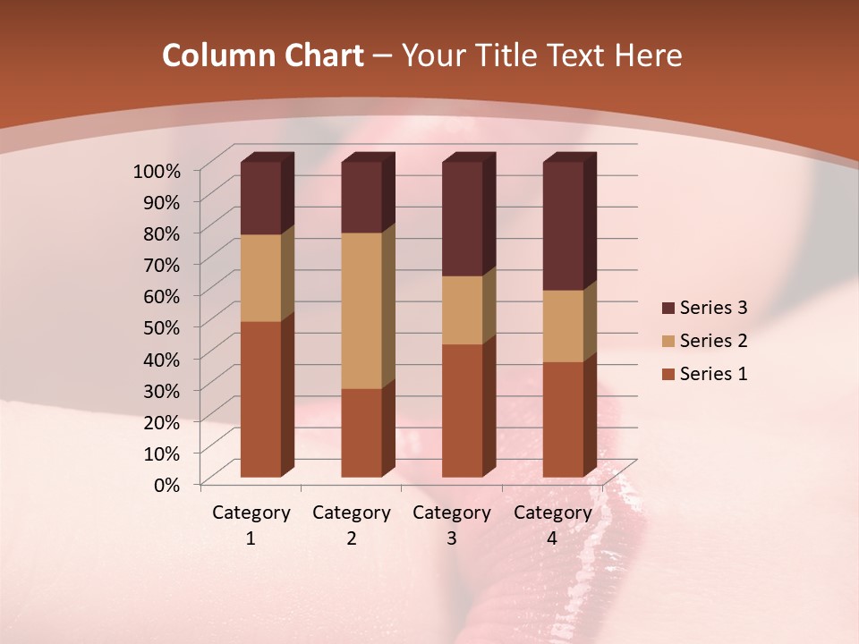 Beautiful Lips PowerPoint Template