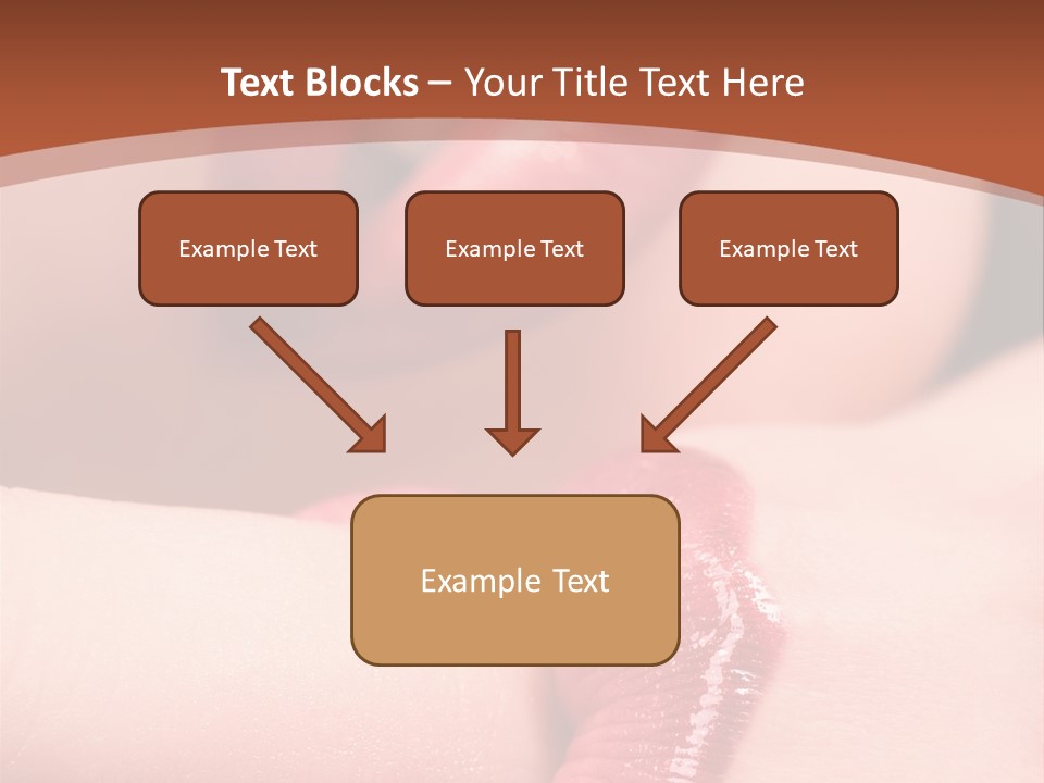 Beautiful Lips PowerPoint Template