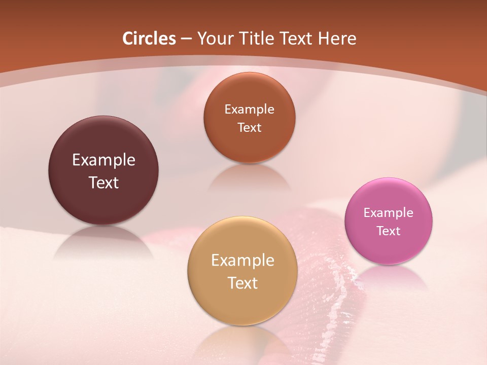 Beautiful Lips PowerPoint Template