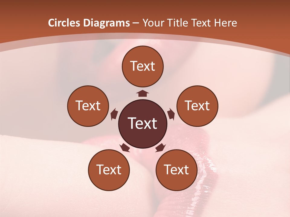 Beautiful Lips PowerPoint Template