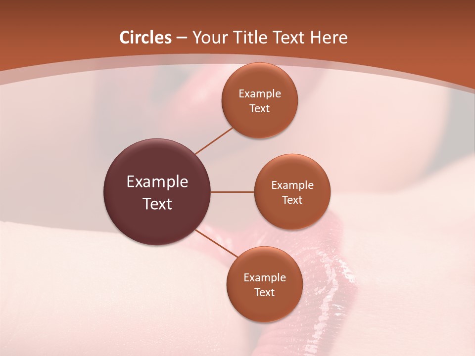 Beautiful Lips PowerPoint Template