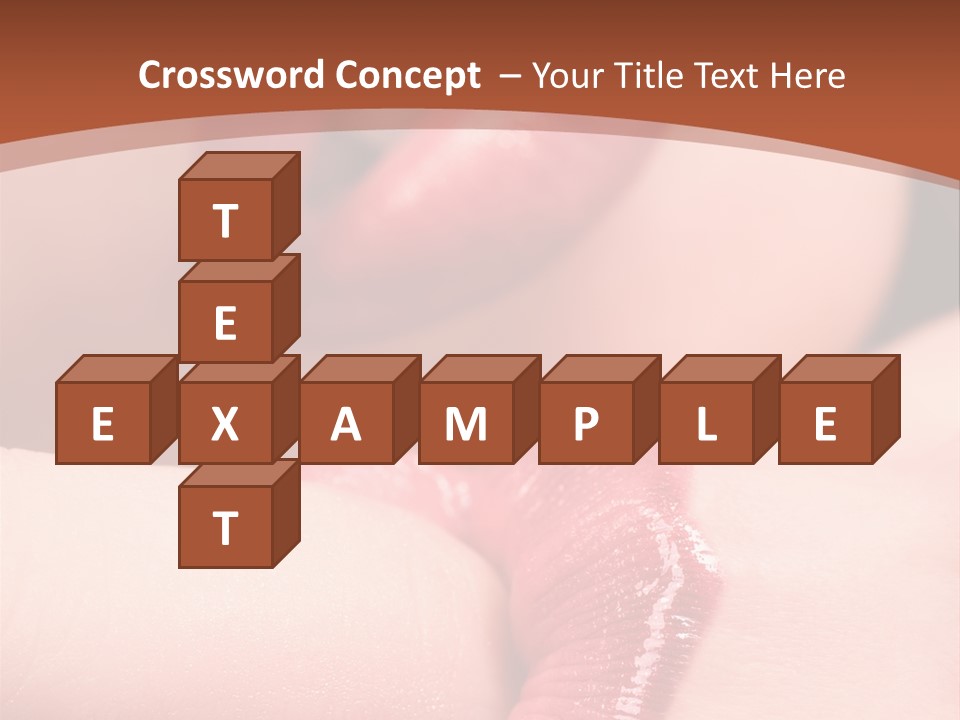 Beautiful Lips PowerPoint Template