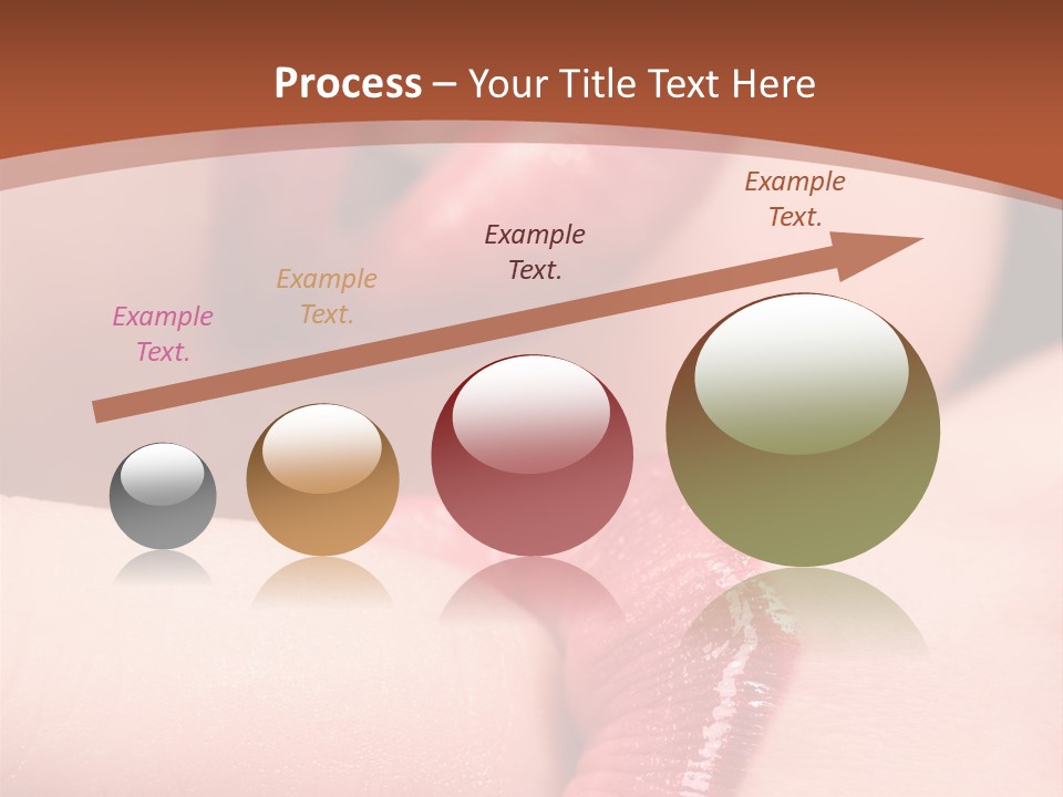 Beautiful Lips PowerPoint Template