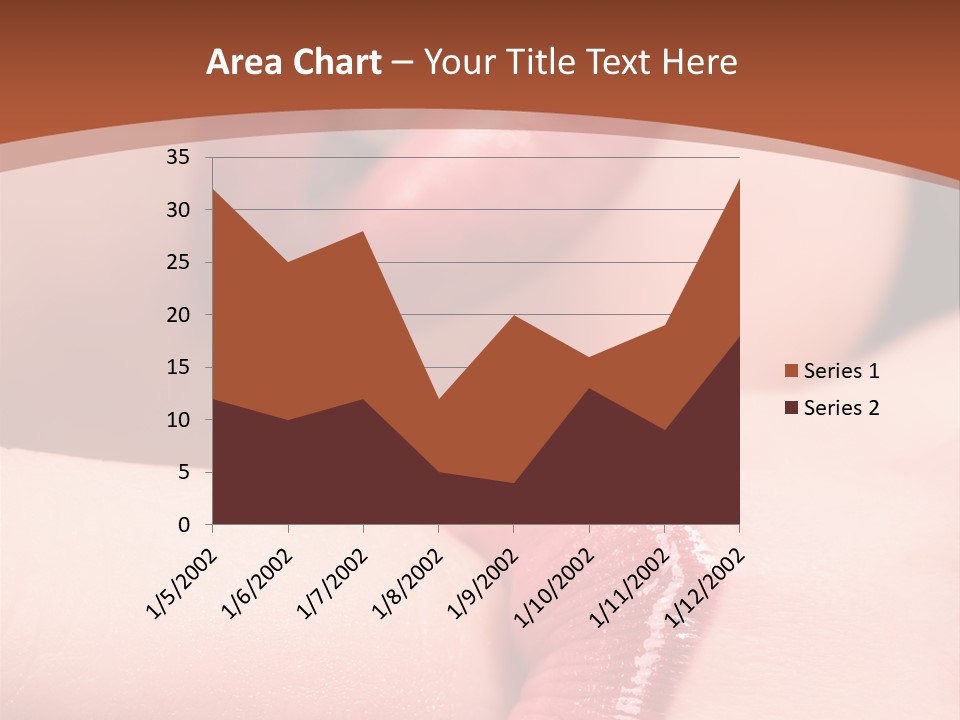 Beautiful Lips PowerPoint Template