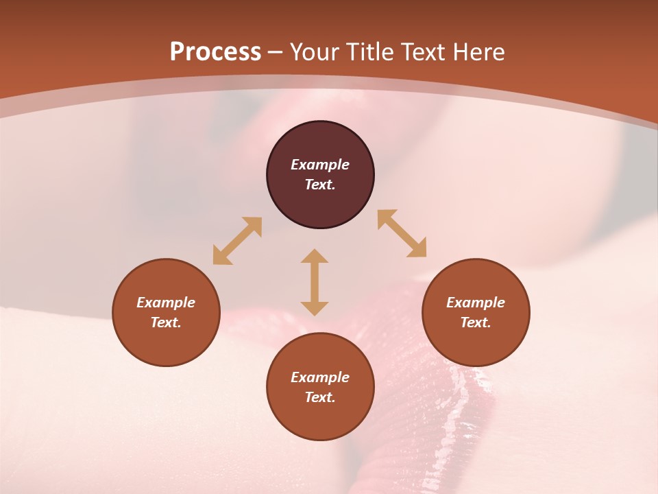 Beautiful Lips PowerPoint Template