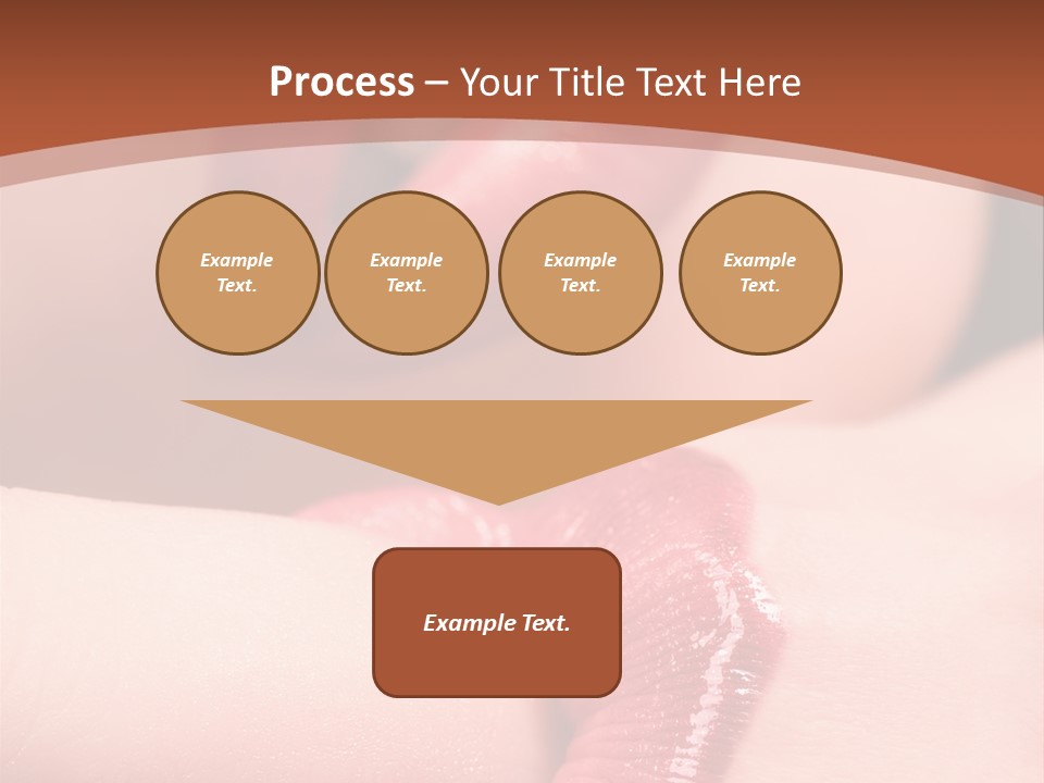 Beautiful Lips PowerPoint Template