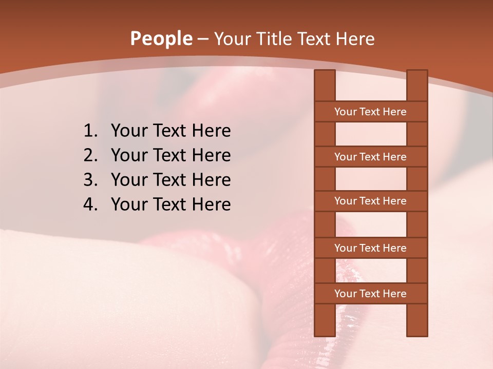 Beautiful Lips PowerPoint Template
