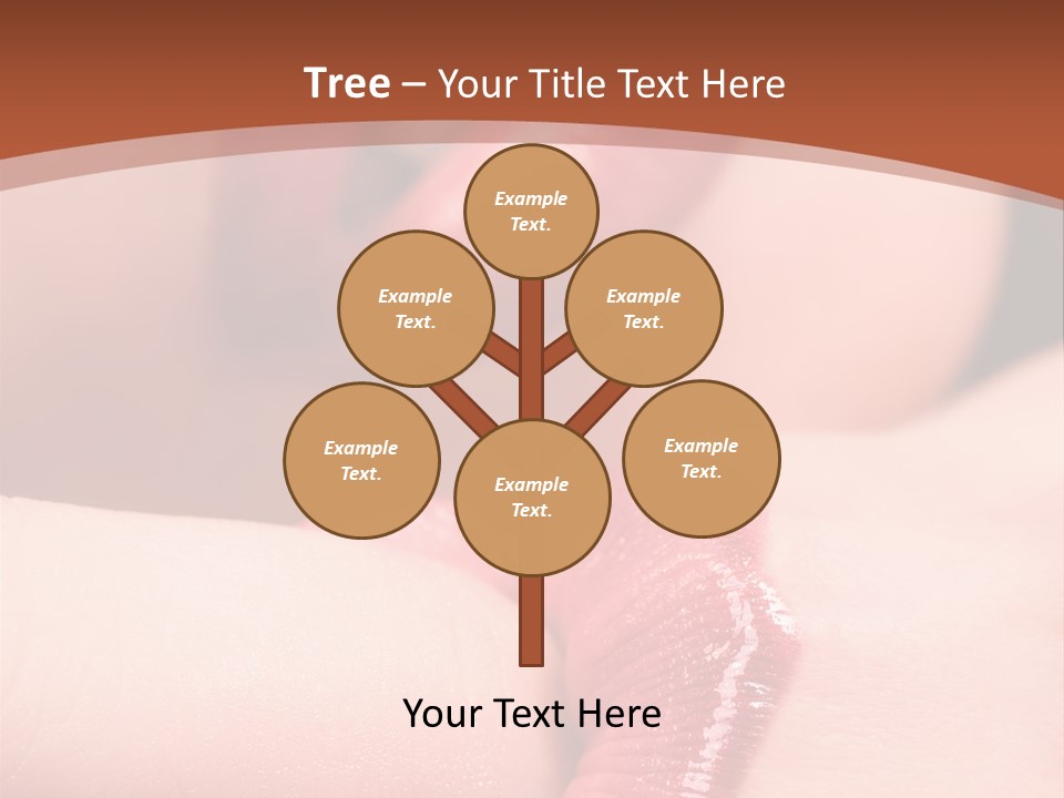 Beautiful Lips PowerPoint Template