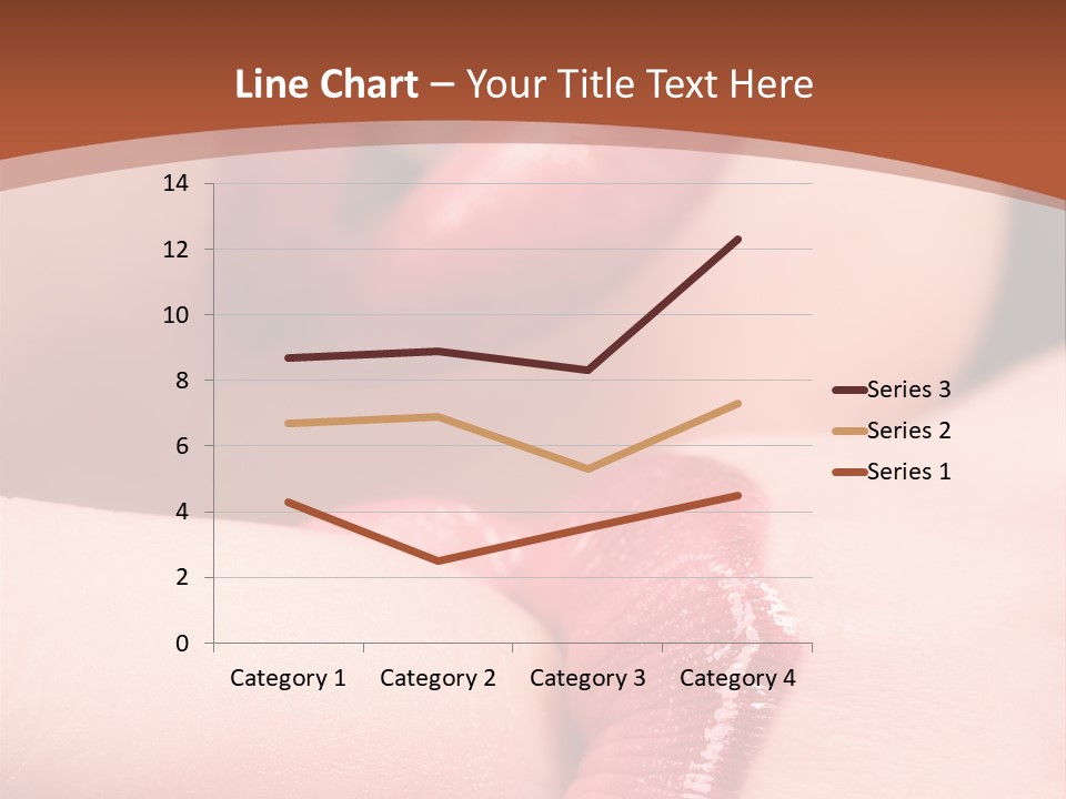 Beautiful Lips PowerPoint Template