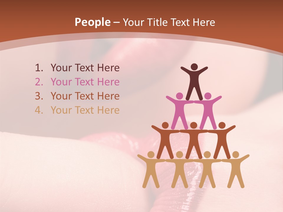 Beautiful Lips PowerPoint Template