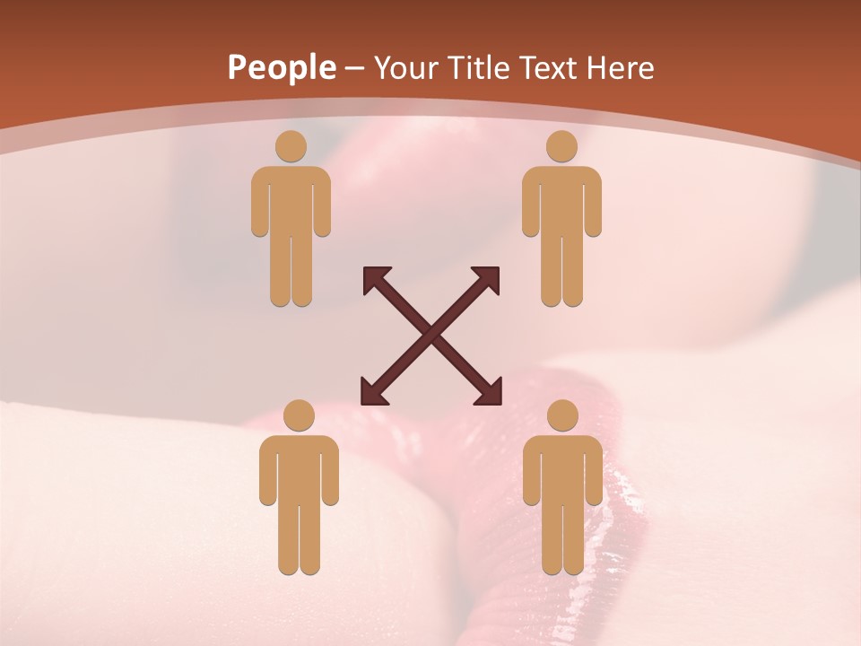 Beautiful Lips PowerPoint Template