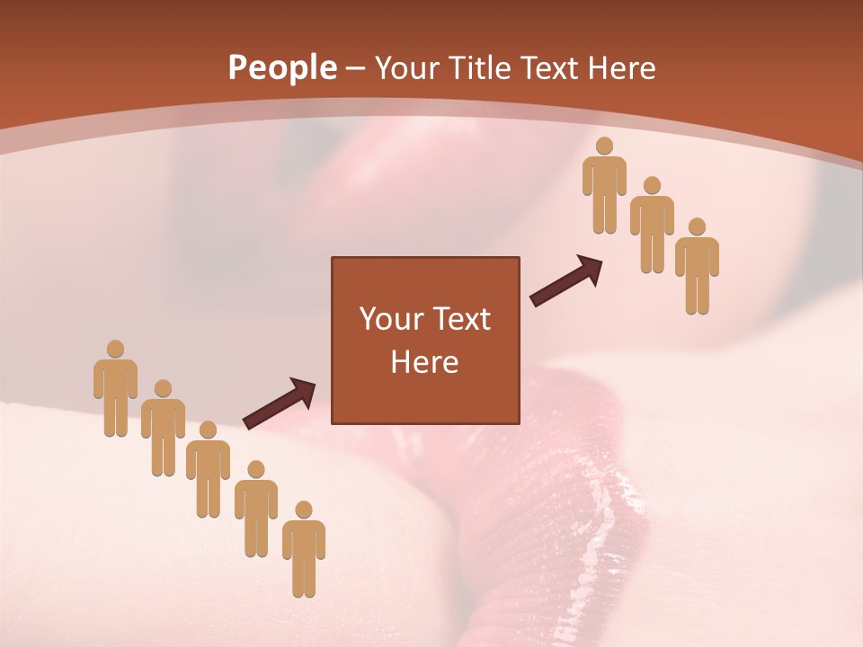 Beautiful Lips PowerPoint Template