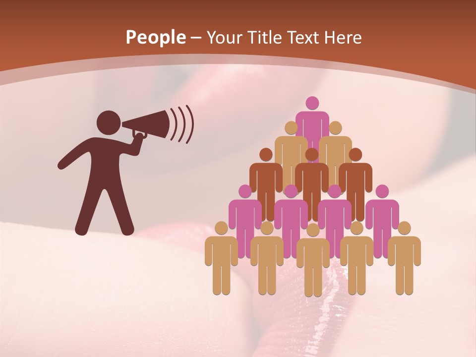 Beautiful Lips PowerPoint Template