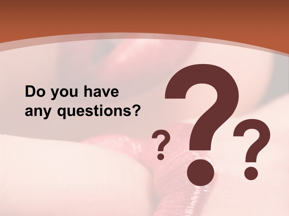 Beautiful Lips PowerPoint Template