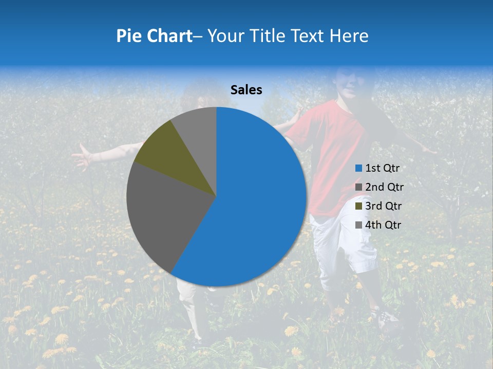 Run Sky Success PowerPoint Template
