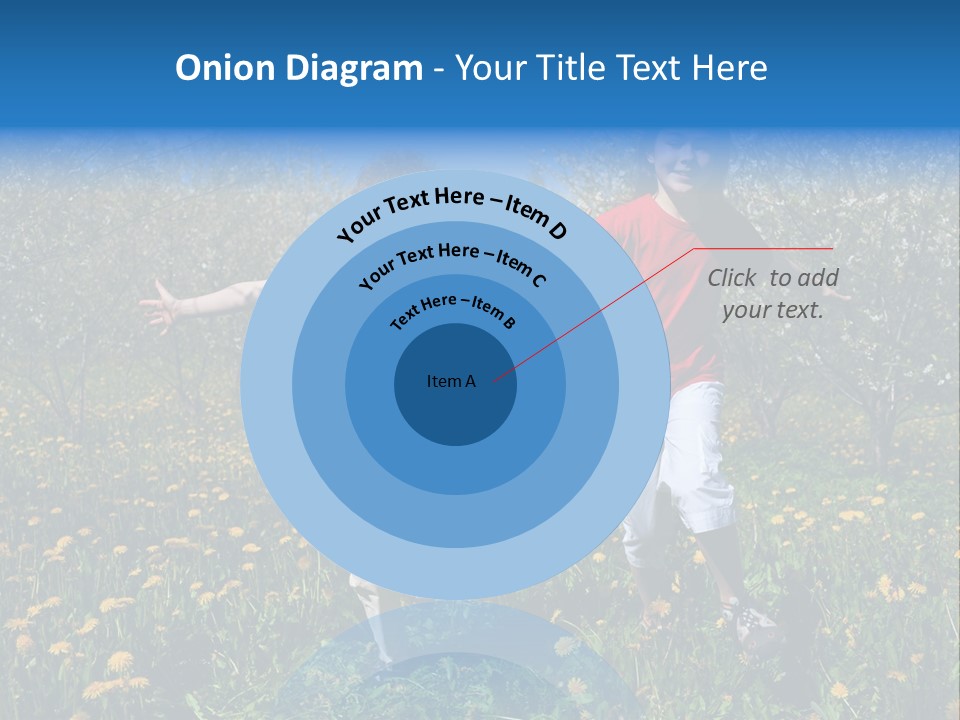 Run Sky Success PowerPoint Template