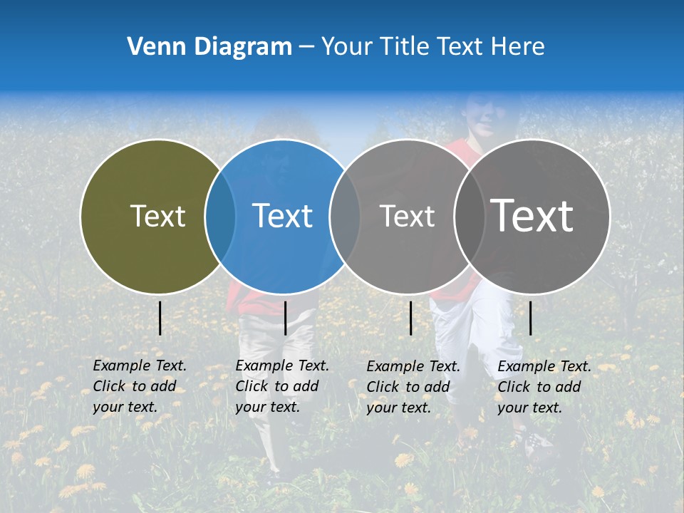 Run Sky Success PowerPoint Template