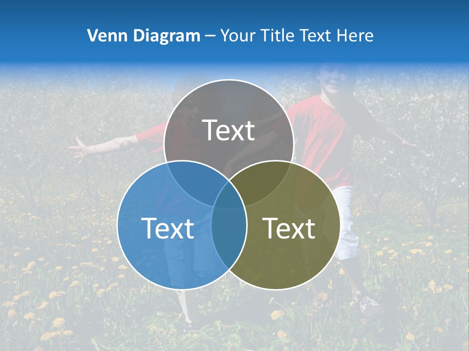 Run Sky Success PowerPoint Template