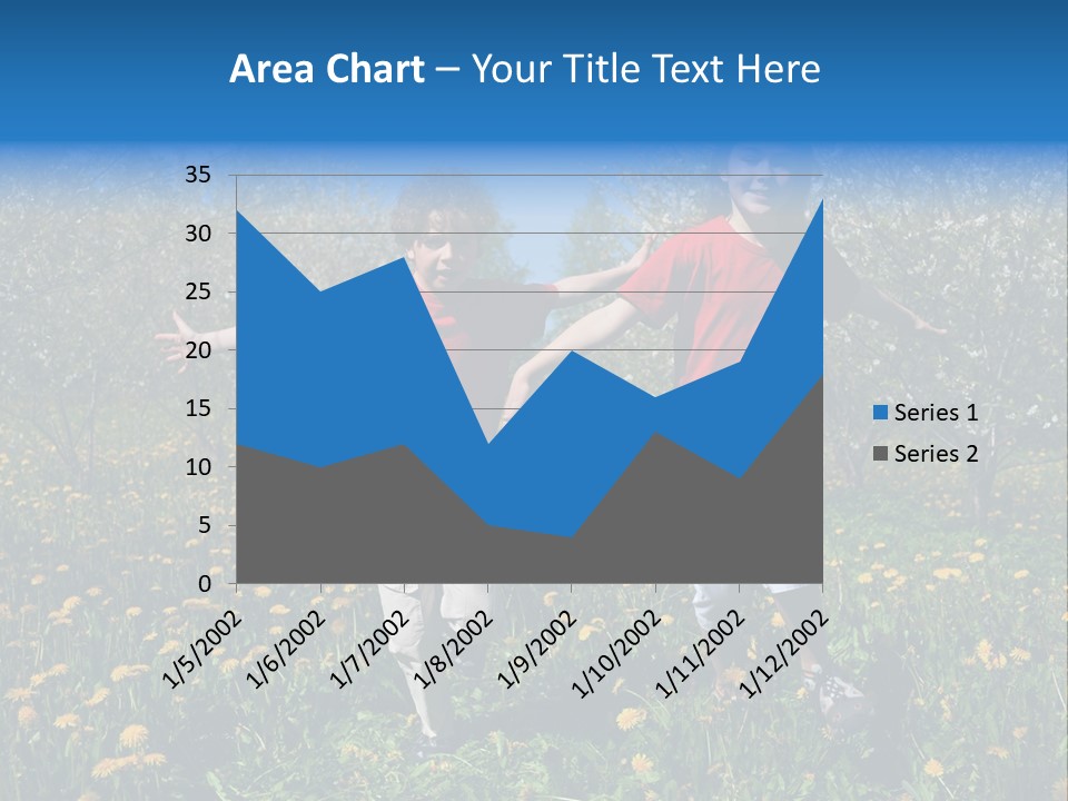 Run Sky Success PowerPoint Template