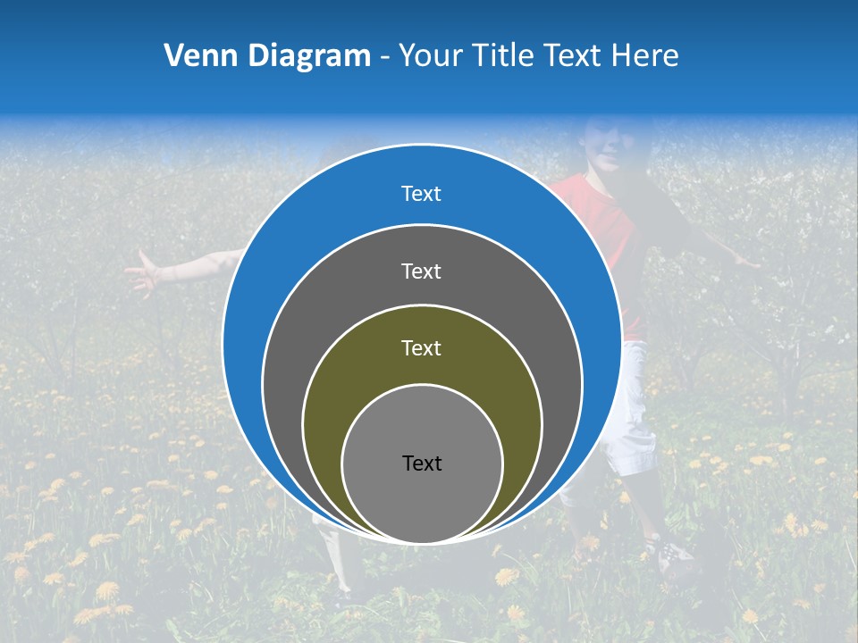 Run Sky Success PowerPoint Template