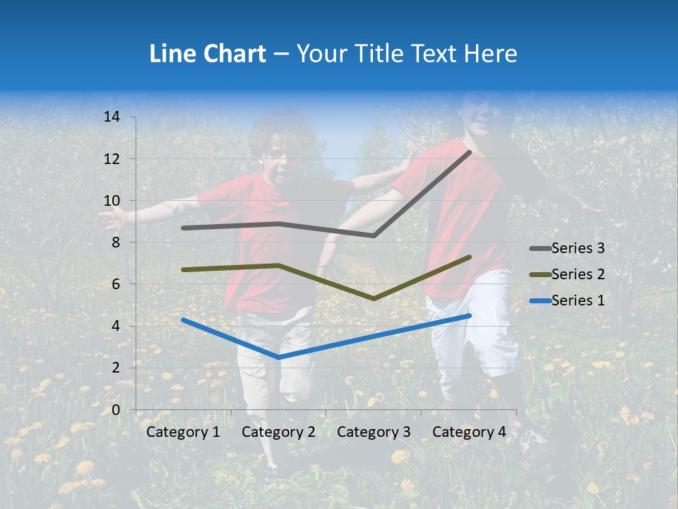 Run Sky Success PowerPoint Template