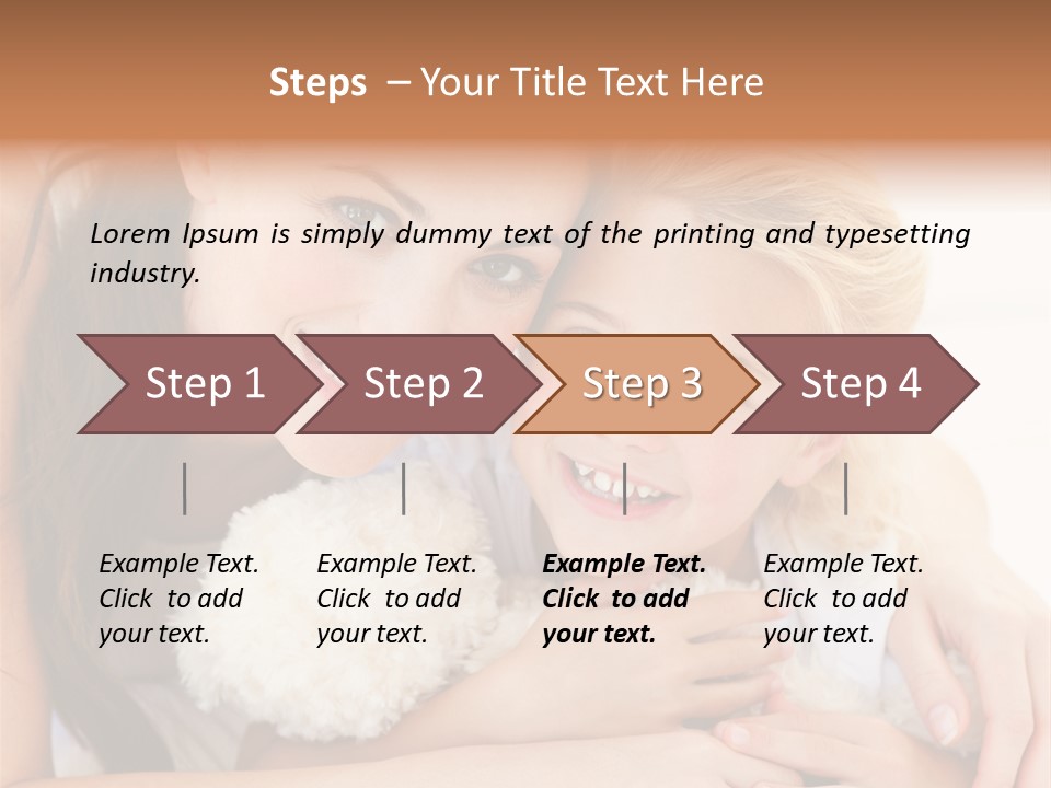 Anniversary Flowers PowerPoint Template