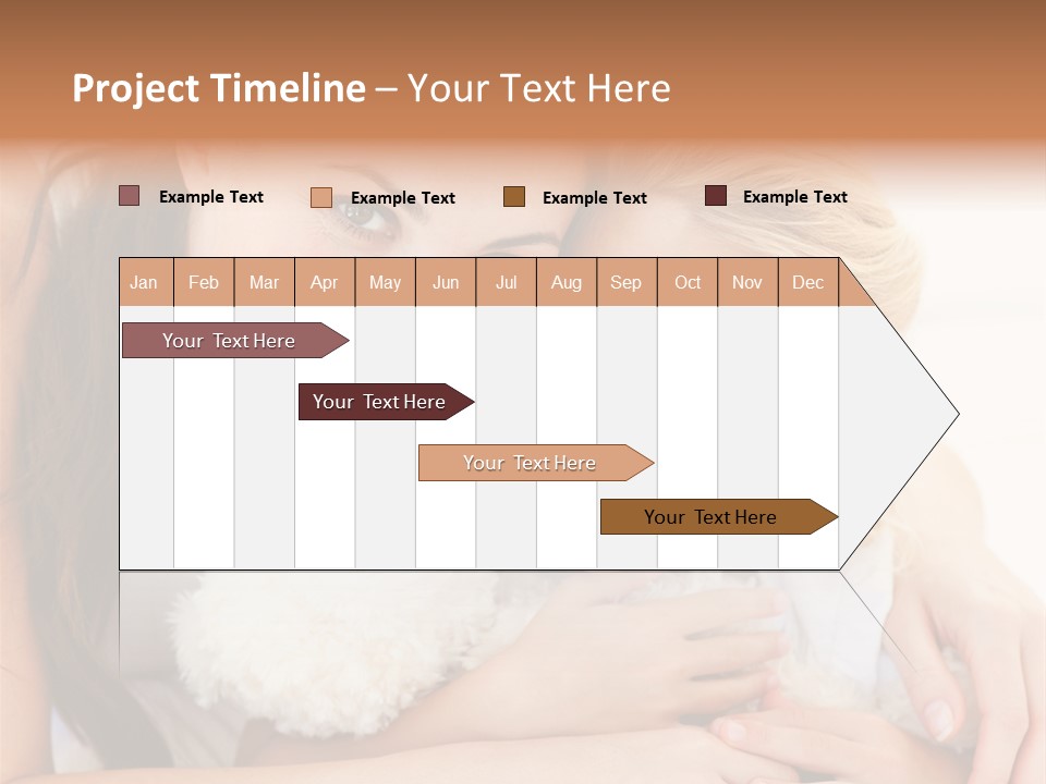 Anniversary Flowers PowerPoint Template