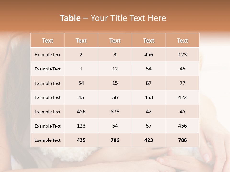 Anniversary Flowers PowerPoint Template