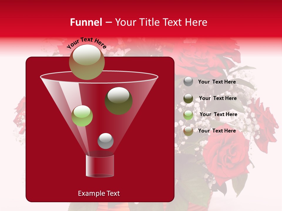 Anniversary Flowers PowerPoint Template