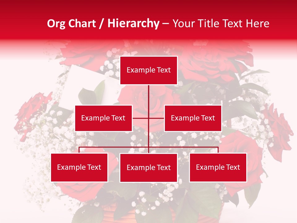 Anniversary Flowers PowerPoint Template