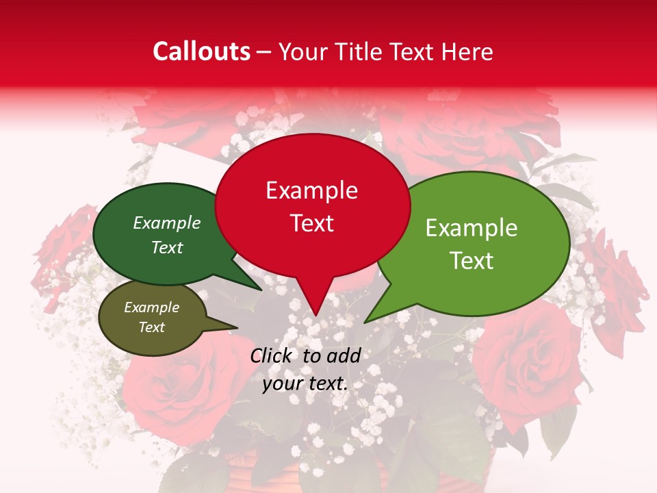 Anniversary Flowers PowerPoint Template