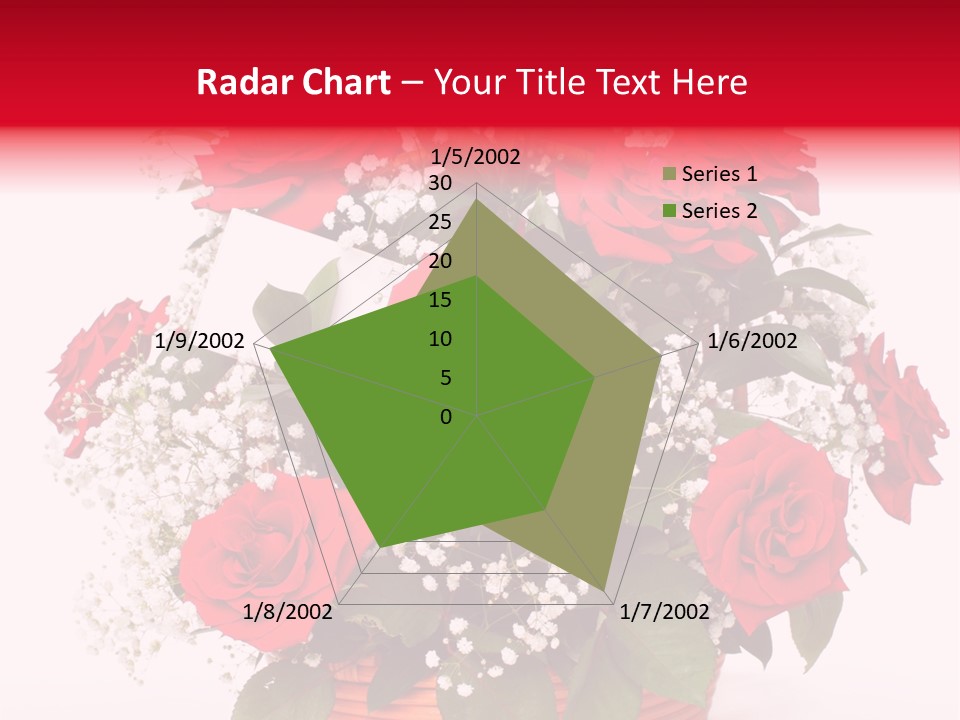 Anniversary Flowers PowerPoint Template