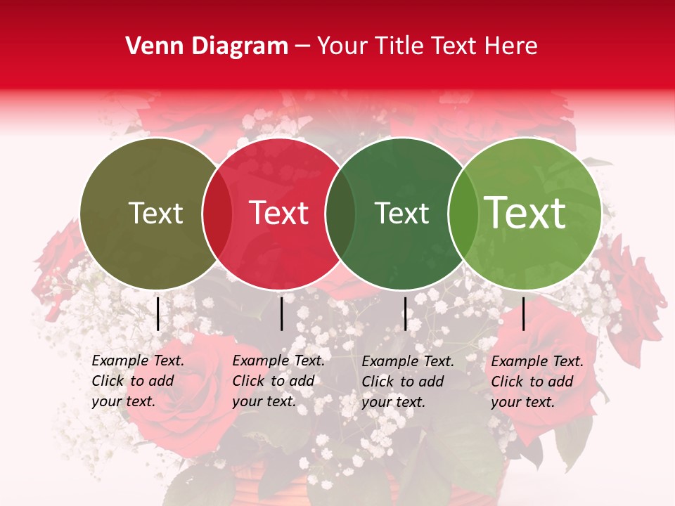 Anniversary Flowers PowerPoint Template