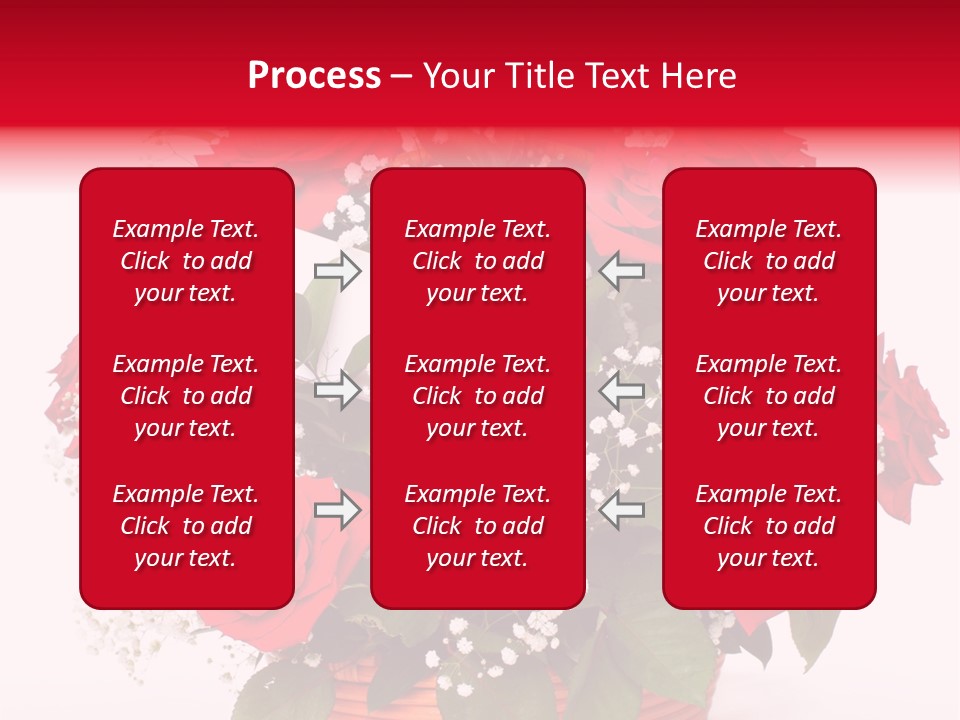 Anniversary Flowers PowerPoint Template