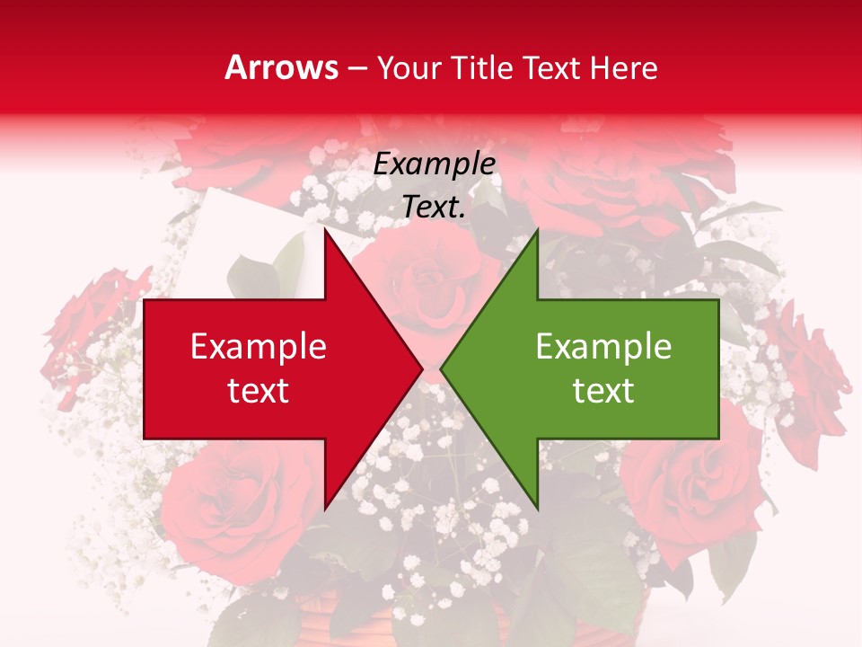 Anniversary Flowers PowerPoint Template