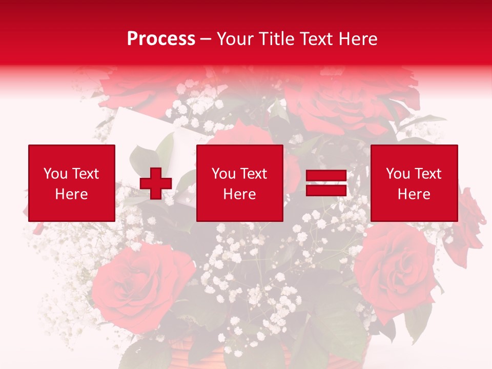 Anniversary Flowers PowerPoint Template