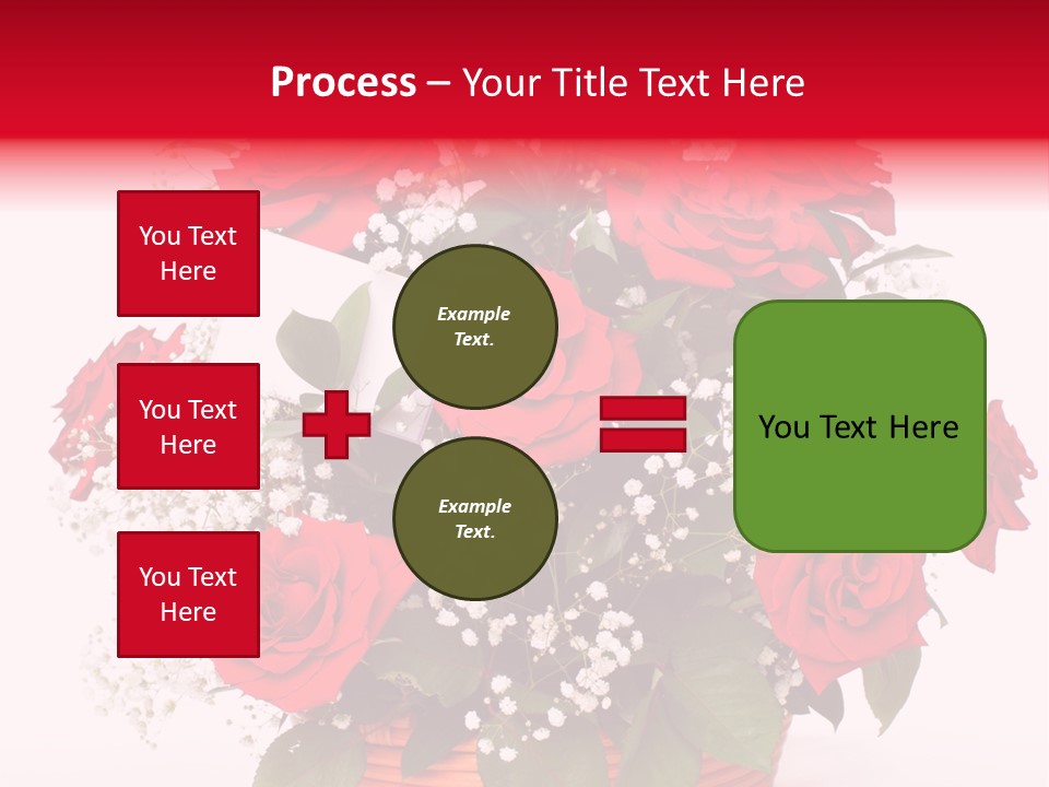 Anniversary Flowers PowerPoint Template