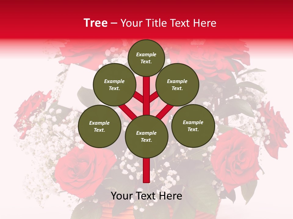 Anniversary Flowers PowerPoint Template