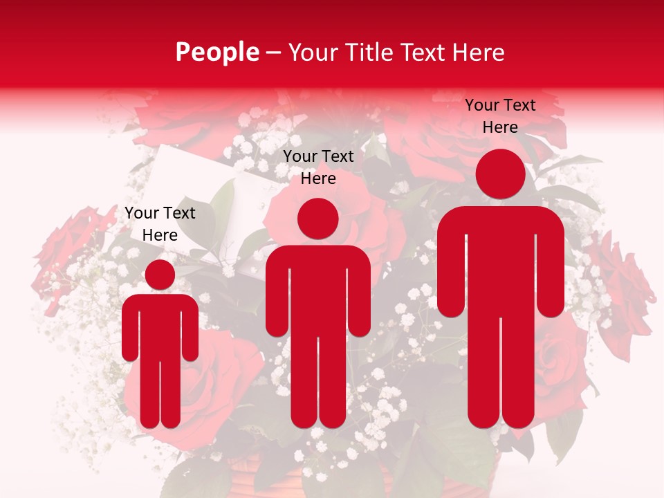 Anniversary Flowers PowerPoint Template