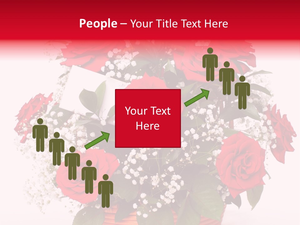 Anniversary Flowers PowerPoint Template