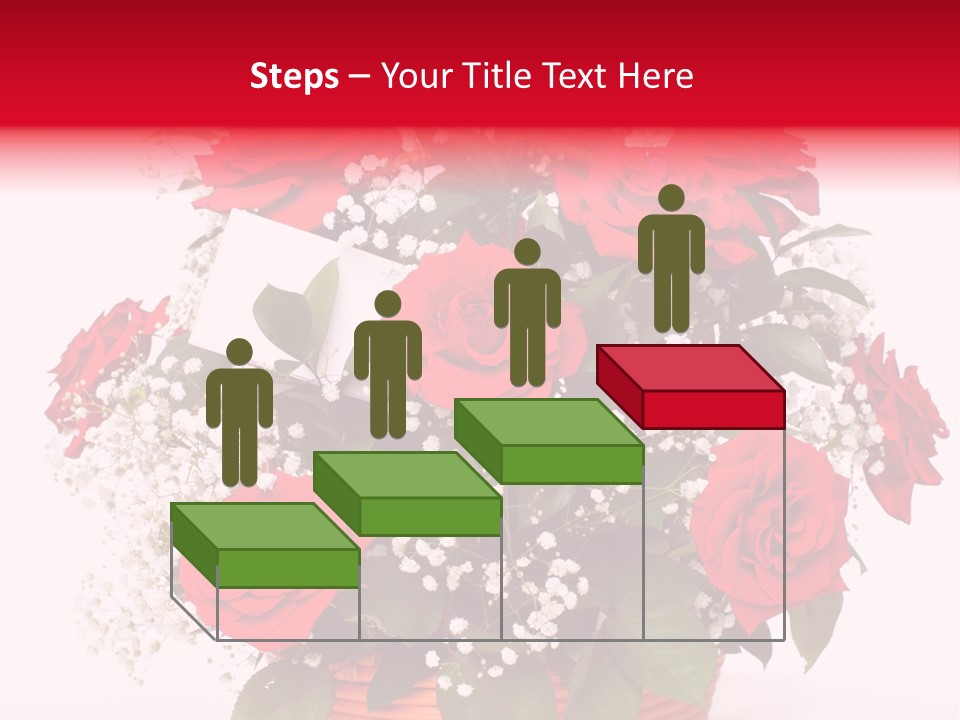 Anniversary Flowers PowerPoint Template