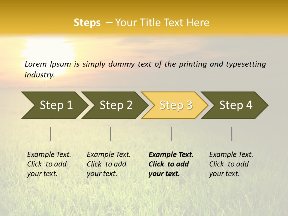 Landscape 480X800 PowerPoint Template