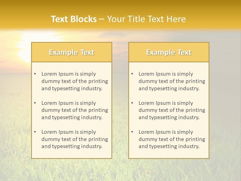 Landscape 480X800 PowerPoint Template