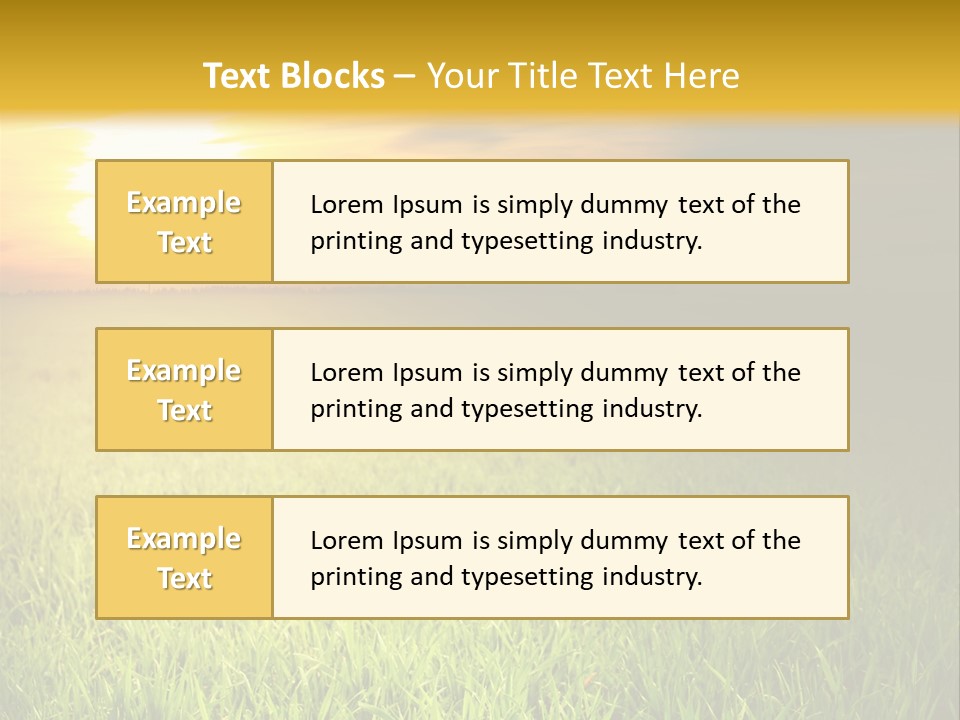 Landscape 480X800 PowerPoint Template