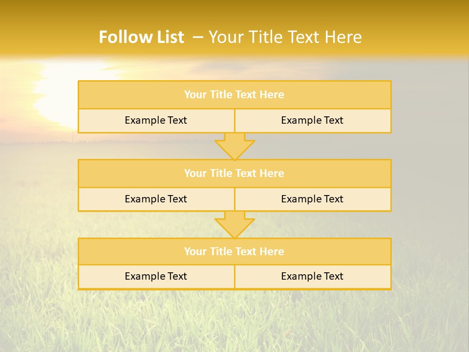 Landscape 480X800 PowerPoint Template