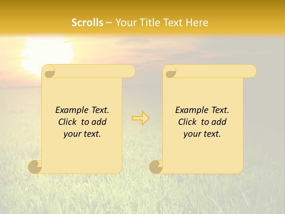 Landscape 480X800 PowerPoint Template
