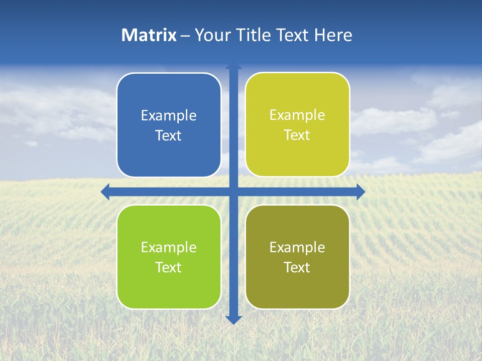 Corn Field PowerPoint Template