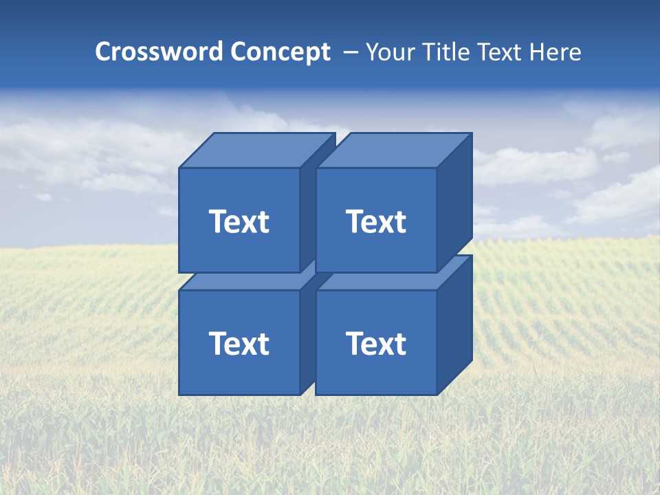 Corn Field PowerPoint Template