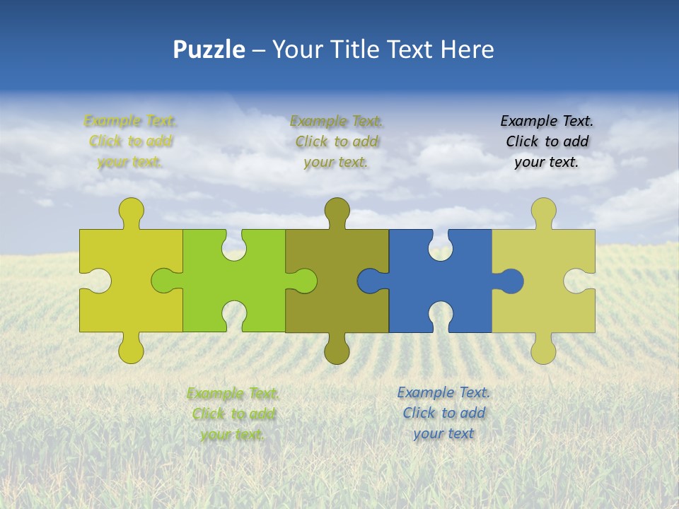 Corn Field PowerPoint Template