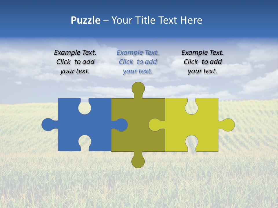 Corn Field PowerPoint Template